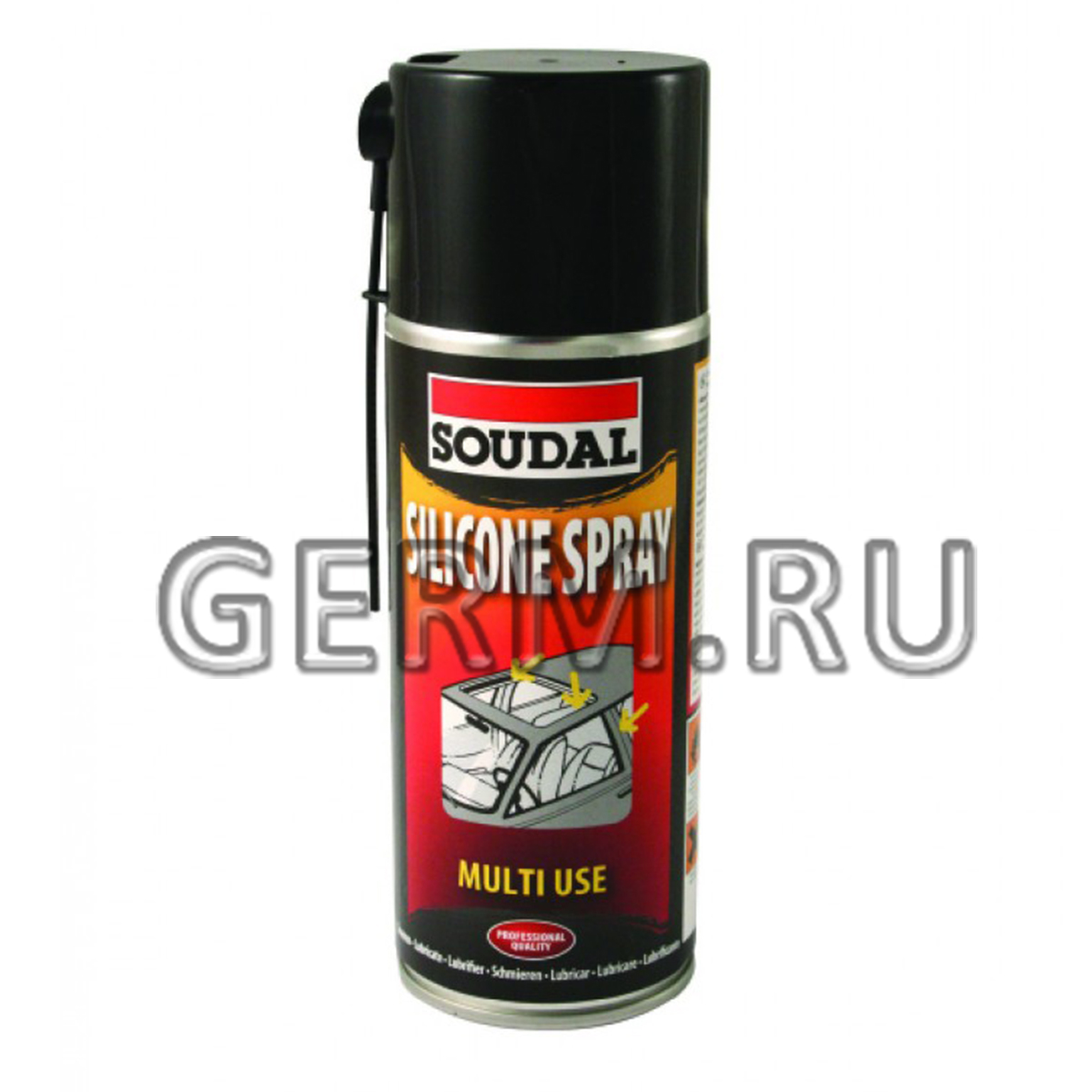Soudal Silicone Spray смазка-спрей cиликоновая