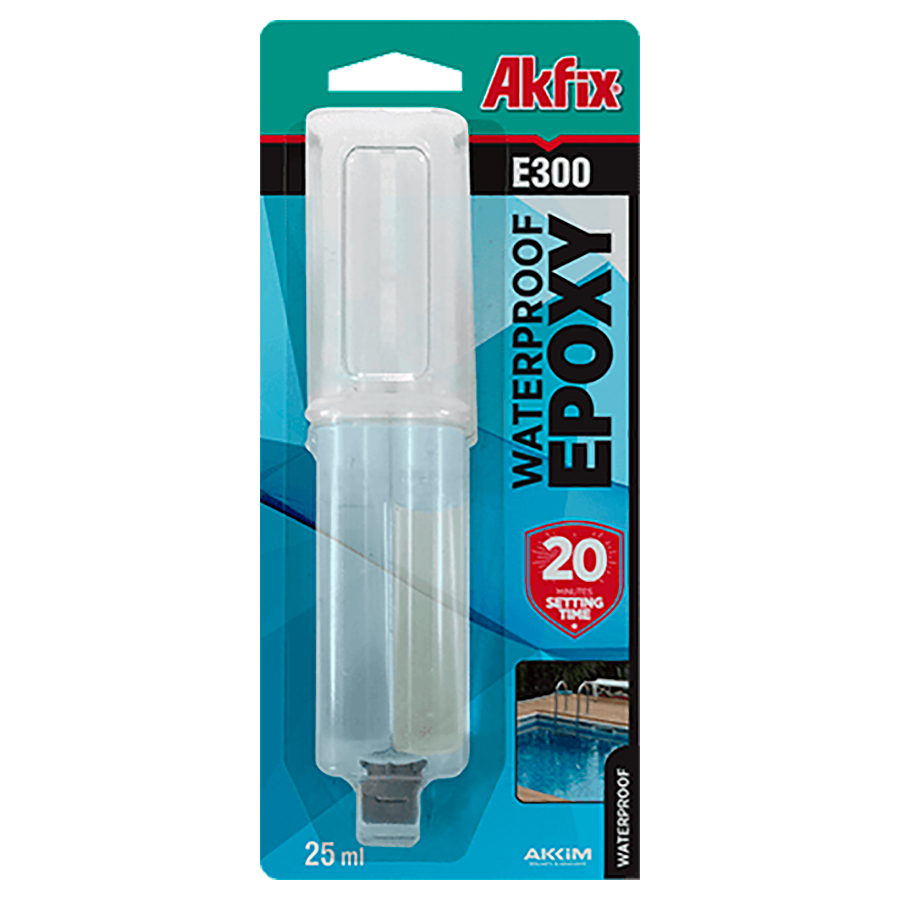 Akfix E300 клей водостойкий эпоксидный 