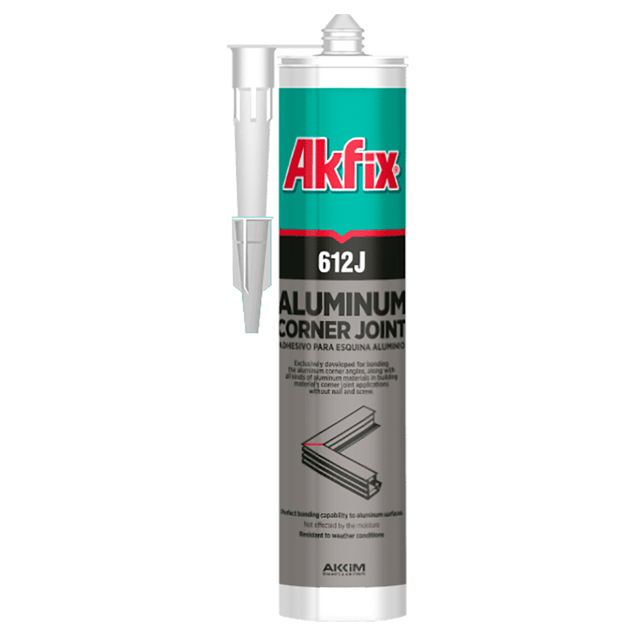 Akfix 612J экспресс клей для алюминевых конструкций 