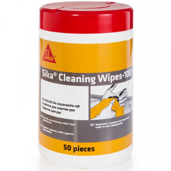 Sika Cleaning Wipes-100 �������� ��� ������� ��� �� ������� �����������
