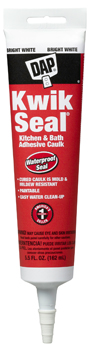 -     KWIK SEAL Tub and Tile Adhesive Caulk 