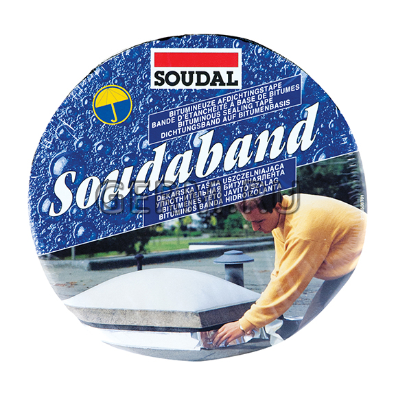 Soudal Soudaband лента самоклеющаяся битумная с алюминиевым покрытием Alu
