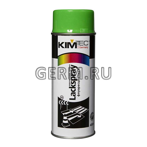 KIM TEC Lackspray спрей-краска аэрозольная флуоресцентная