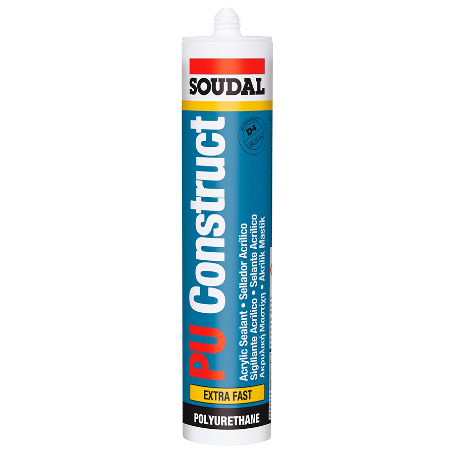 SOUDAL - PU Construct Extra Fast клей полиуретановый