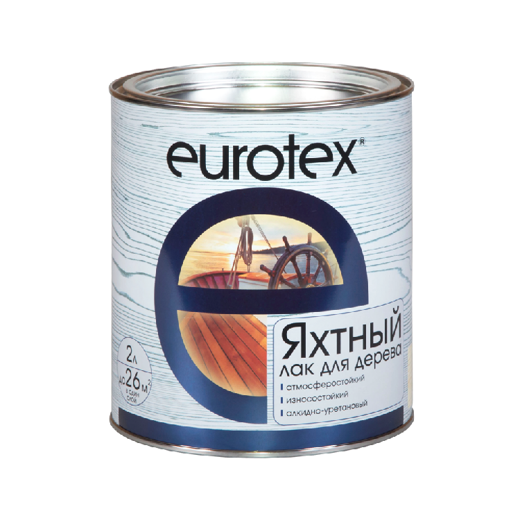 EUROTEX лак яхтный для дерева