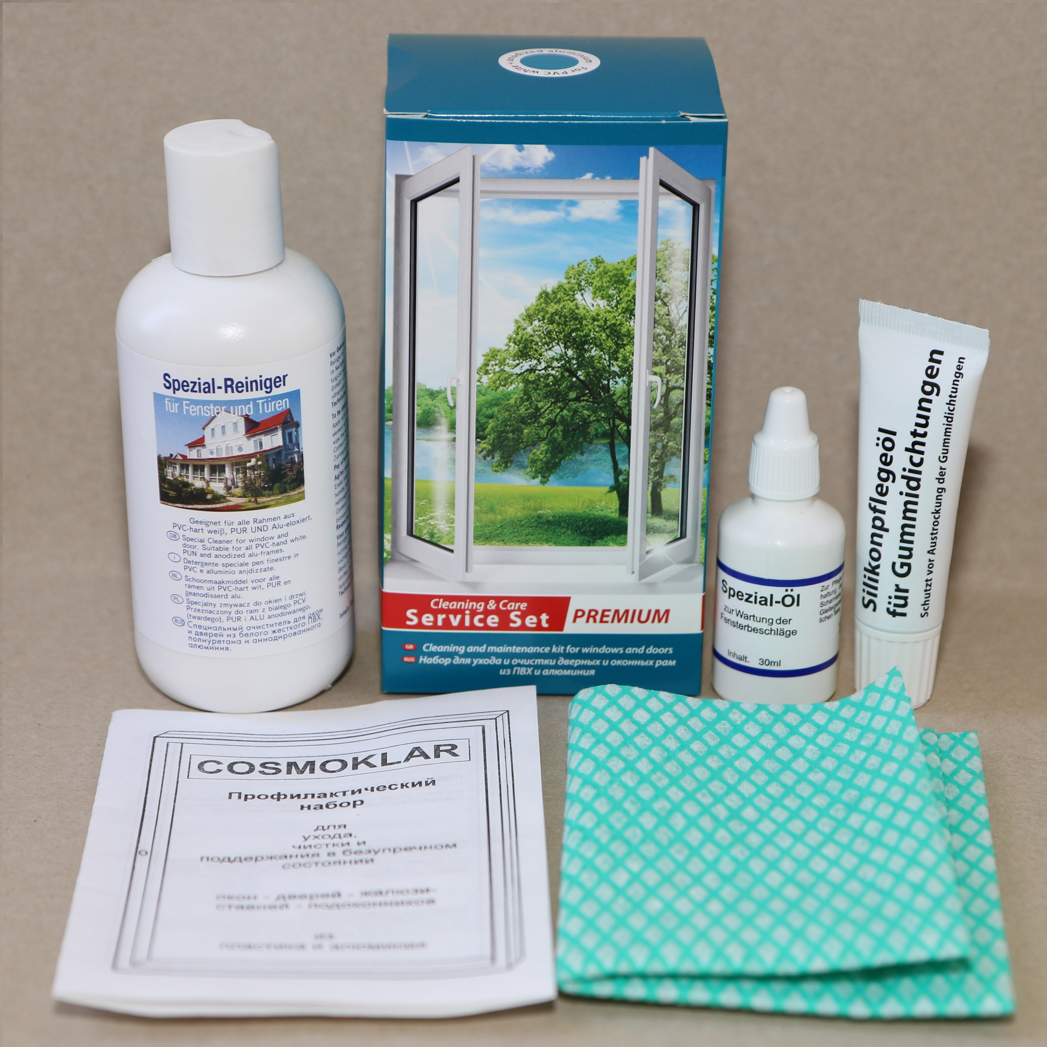 COSMOFEN Cleaning & Care Service Set Premium     